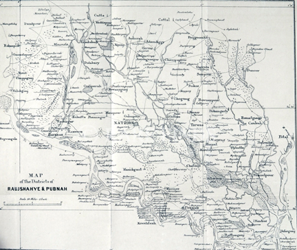 /data/Maps/India - Hindoostan/MAP OF THE DISTRICTS OF RAUJSHAHYE AND PUBNAH.jpg